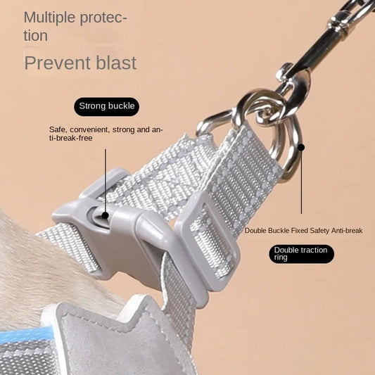 The Vela Night-Safe: Y-Shaped Reflective Safety Harness