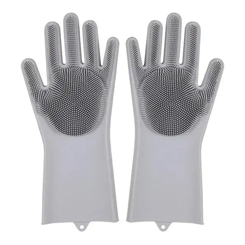 The Vela Magic-Grip: Food-Grade Silicone Cleaning & Grooming Gloves