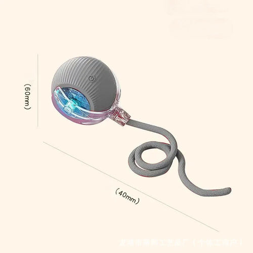 The Vela Orbit-Ball: Smart Self-Rolling Interactive Toy