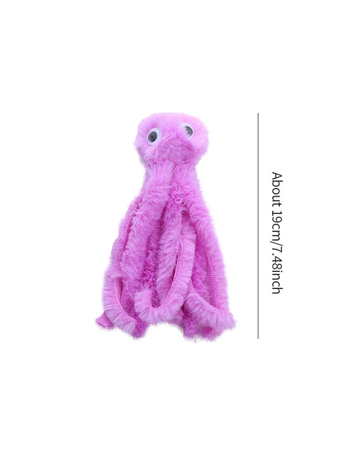 The Vela Octo-Pal: Plush Interactive Teaser Toy