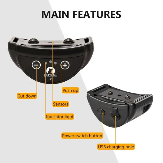 The Vela Guard-Vibe: Vibration Anti-Barking Collar