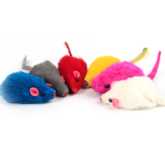 The Vela Play-Pack: 10-Piece Plush Mouse Set