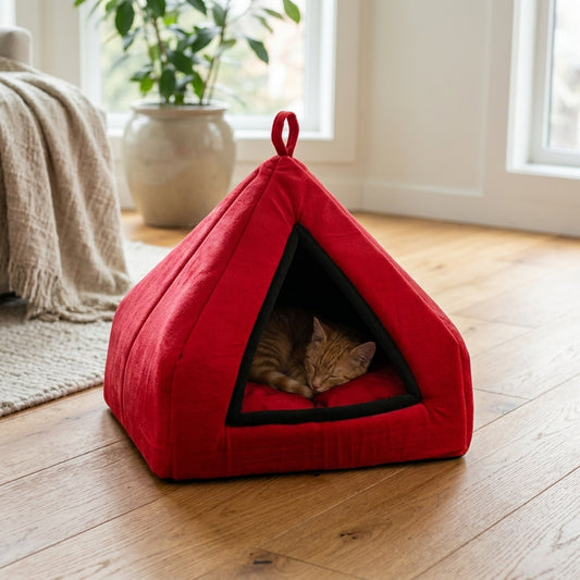 The Vela Velvet Hideaway: Signature Pet Cocoon