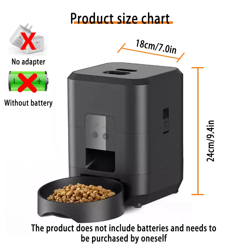 The Vela Smart-Feed: 2L Intelligent Automatic Dispenser