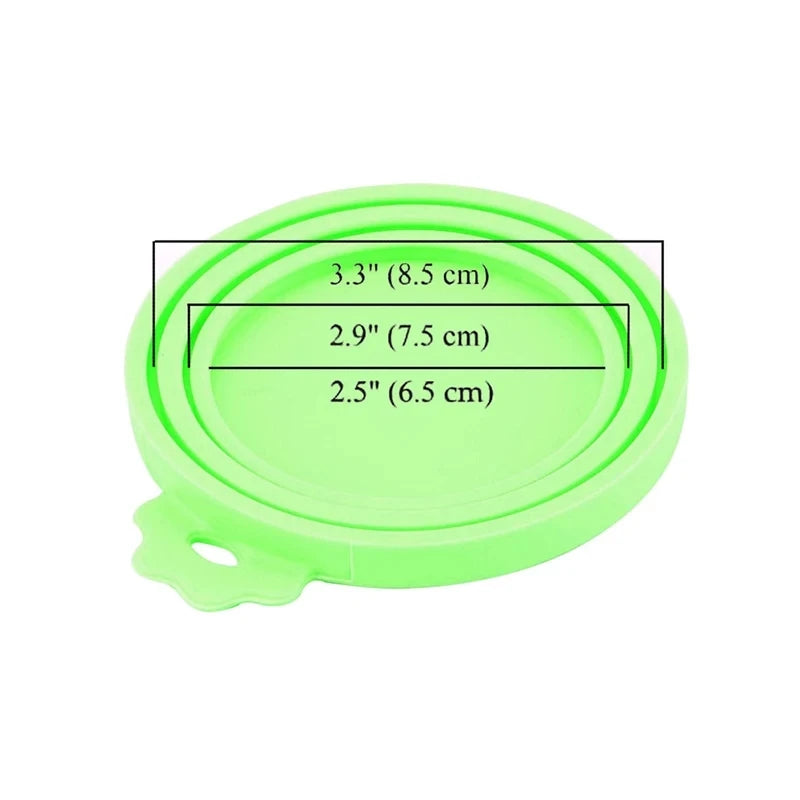 The Vela Fresh-Seal: Reusable BPA-Free Silicone Can Lids