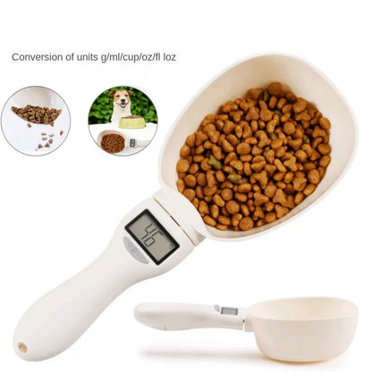 The Vela Smart-Scoop: LCD Precision Pet Food Scale
