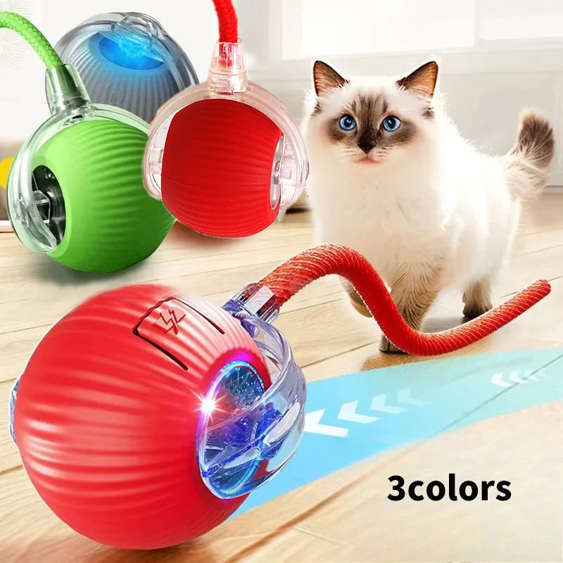 The Vela Orbit-Ball: Smart Self-Rolling Interactive Toy