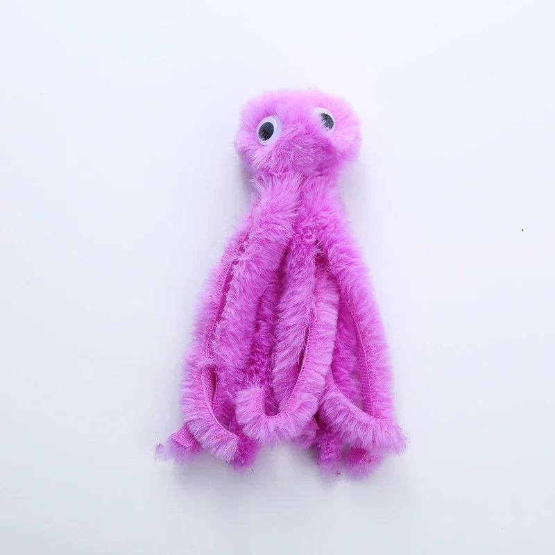 The Vela Octo-Pal: Plush Interactive Teaser Toy