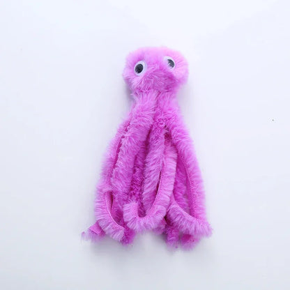 The Vela Octo-Pal: Plush Interactive Teaser Toy