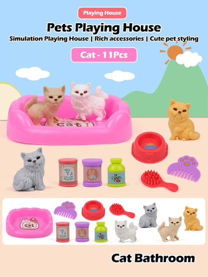 The Vela Family-Play: Deluxe Simulation Pet House Set