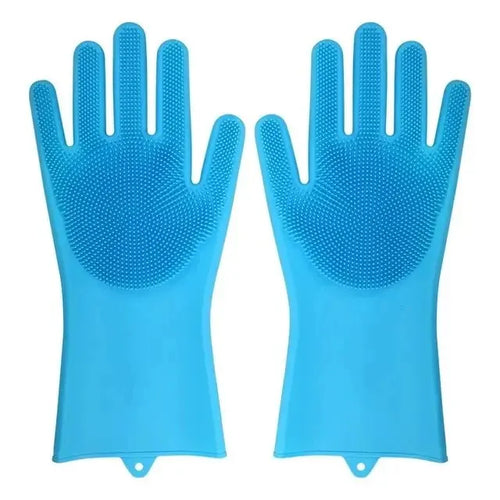 The Vela Magic-Grip: Food-Grade Silicone Cleaning & Grooming Gloves