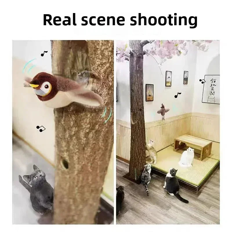 The Vela Sparrow-Swing: 3-Mode Interactive Flapping Bird
