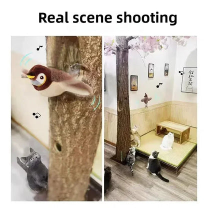 The Vela Sparrow-Swing: 3-Mode Interactive Flapping Bird