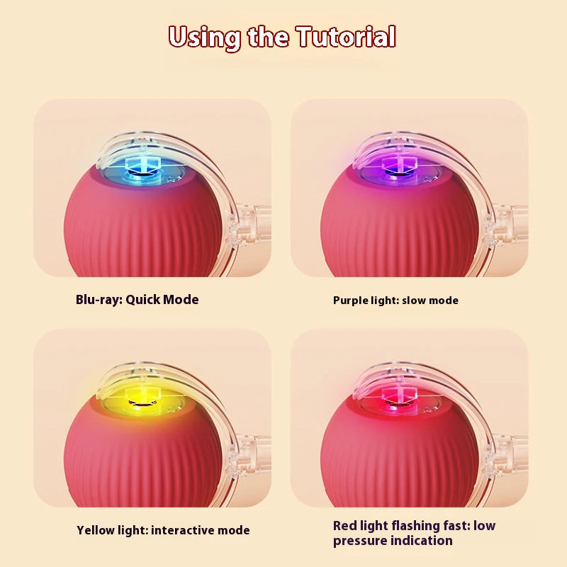 The Vela Orbit-Ball: Smart Self-Rolling Interactive Toy