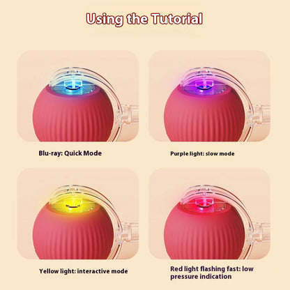 The Vela Orbit-Ball: Smart Self-Rolling Interactive Toy