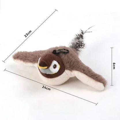 The Vela Sparrow-Swing: 3-Mode Interactive Flapping Bird