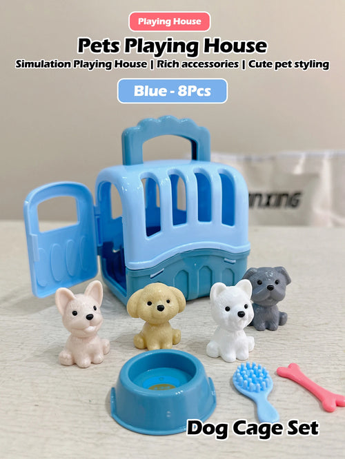 The Vela Family-Play: Deluxe Simulation Pet House Set
