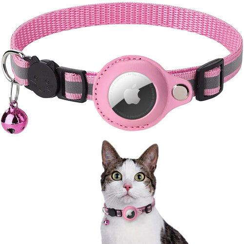 The Vela Guard-Glow: Reflective AirTag Case Collar
