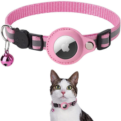 The Vela Guard-Glow: Reflective AirTag Case Collar