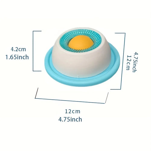 Pet Lick Mat Yogurt Licking Plate Slow Feeder for Dogs & Cats
