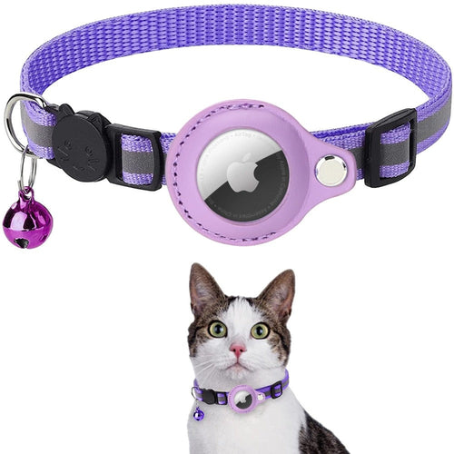 The Vela Guard-Glow: Reflective AirTag Case Collar