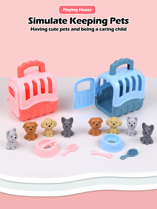The Vela Family-Play: Deluxe Simulation Pet House Set