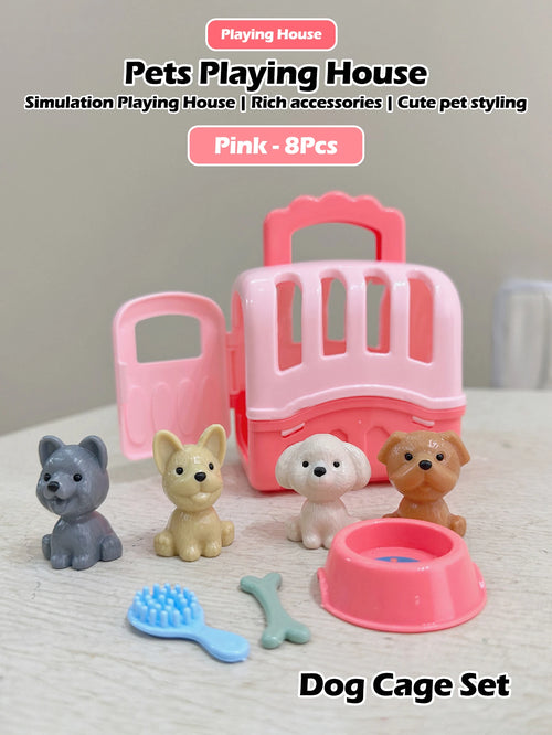 The Vela Family-Play: Deluxe Simulation Pet House Set