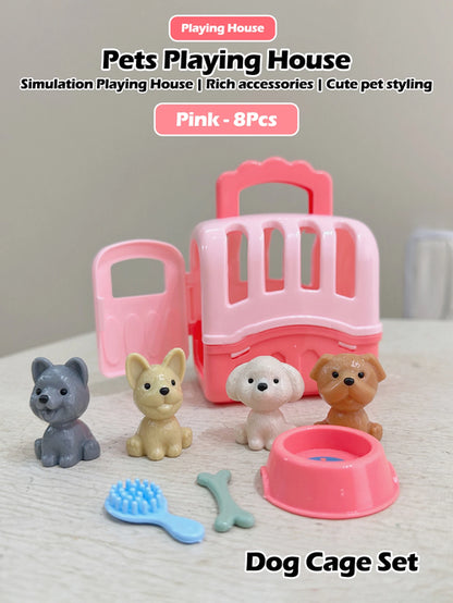 The Vela Family-Play: Deluxe Simulation Pet House Set
