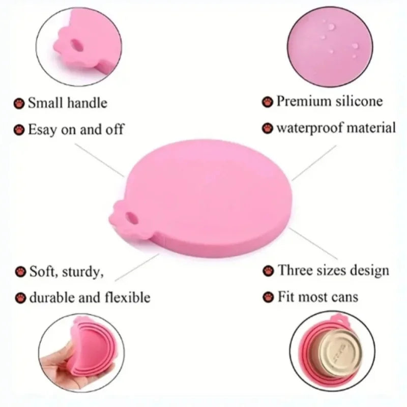 The Vela Fresh-Seal: Reusable BPA-Free Silicone Can Lids