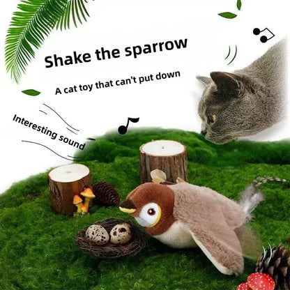 The Vela Sparrow-Swing: 3-Mode Interactive Flapping Bird