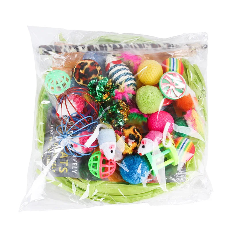 The Vela Purr-Pack: 21-Piece Interactive Kitten Variety Set