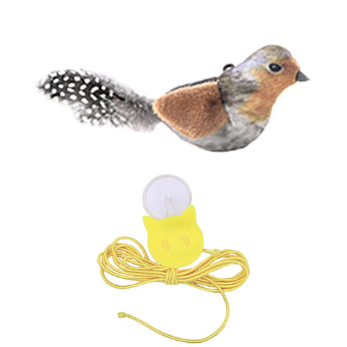 The Vela Sky-Swoop: Self-Adhesive Hanging Simulation Bird