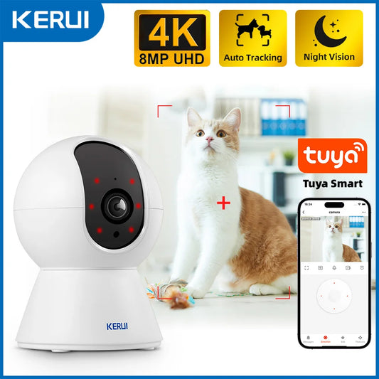 The Vela Guard-Gaze: 4K Smart AI Pet Surveillance Camera