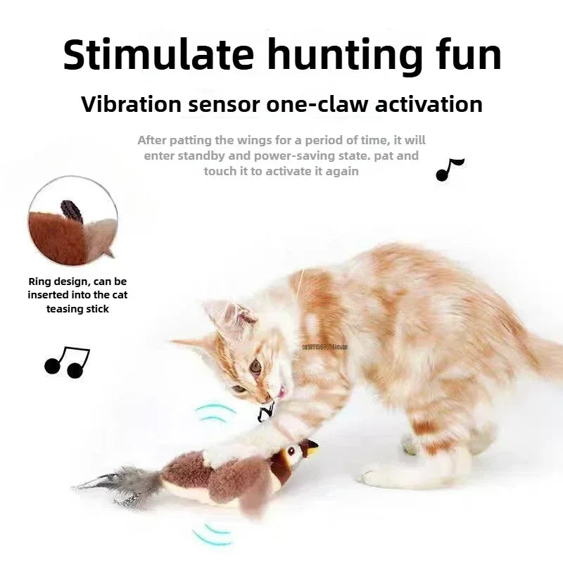 The Vela Sparrow-Swing: 3-Mode Interactive Flapping Bird
