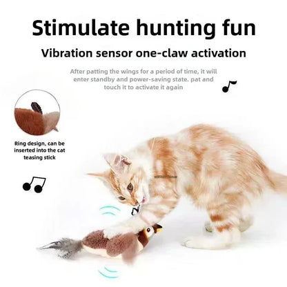 The Vela Sparrow-Swing: 3-Mode Interactive Flapping Bird