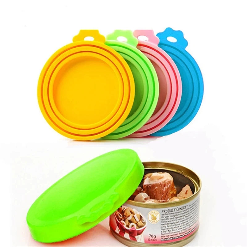 The Vela Fresh-Seal: Reusable BPA-Free Silicone Can Lids