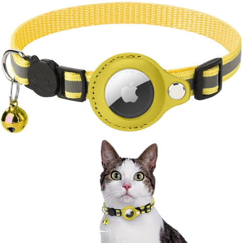 The Vela Guard-Glow: Reflective AirTag Case Collar