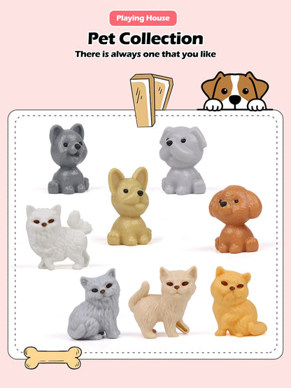 The Vela Family-Play: Deluxe Simulation Pet House Set