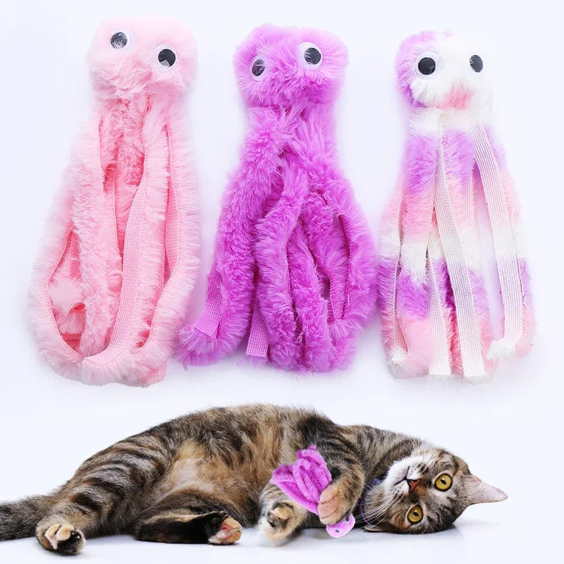 The Vela Octo-Pal: Plush Interactive Teaser Toy