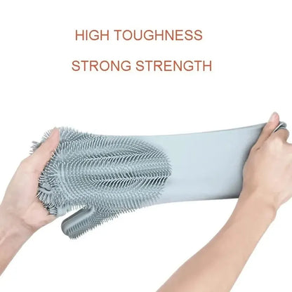The Vela Magic-Grip: Food-Grade Silicone Cleaning & Grooming Gloves