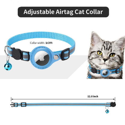 The Vela Guard-Glow: Reflective AirTag Case Collar
