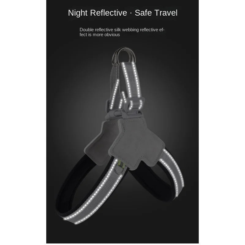 The Vela Night-Safe: Y-Shaped Reflective Safety Harness