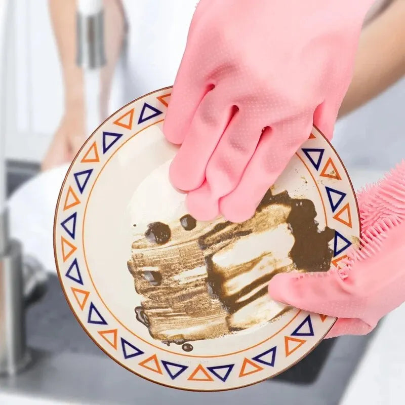 The Vela Magic-Grip: Food-Grade Silicone Cleaning & Grooming Gloves