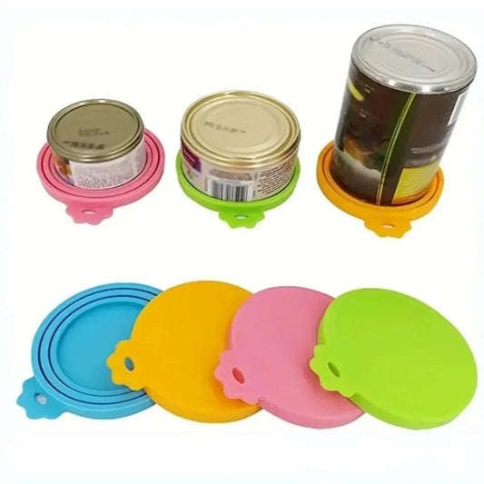 The Vela Fresh-Seal: Reusable BPA-Free Silicone Can Lids
