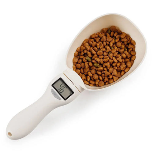 The Vela Smart-Scoop: LCD Precision Pet Food Scale