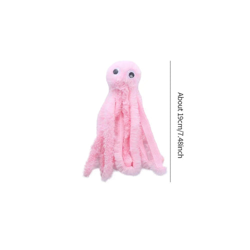 The Vela Octo-Pal: Plush Interactive Teaser Toy