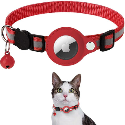 The Vela Guard-Glow: Reflective AirTag Case Collar
