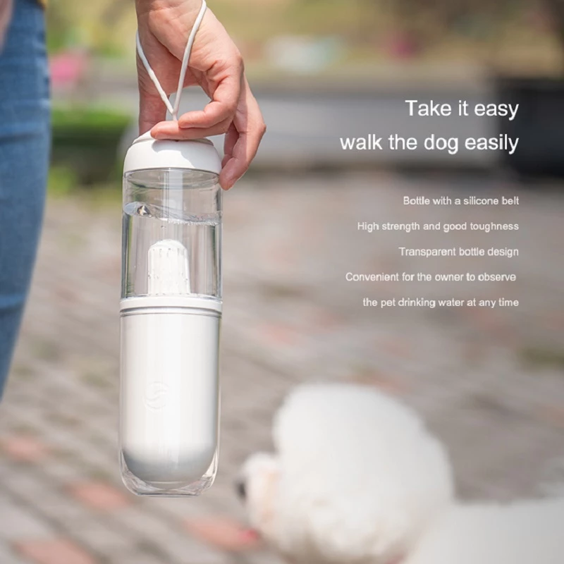The Vela Hydro-Hike: Portable Filtered Pet Travel Bottle