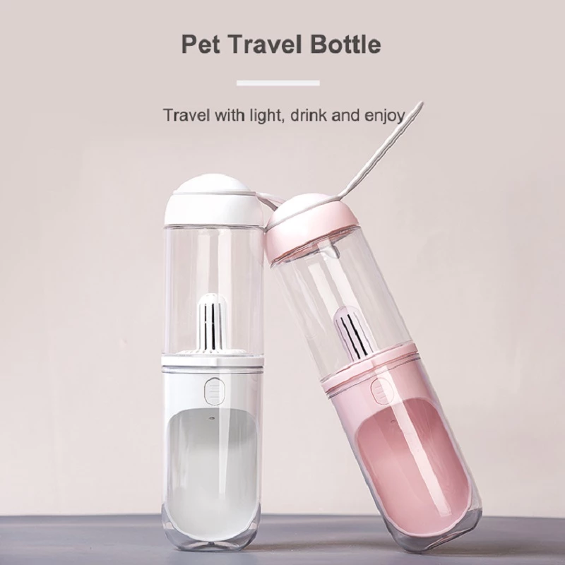 The Vela Hydro-Hike: Portable Filtered Pet Travel Bottle