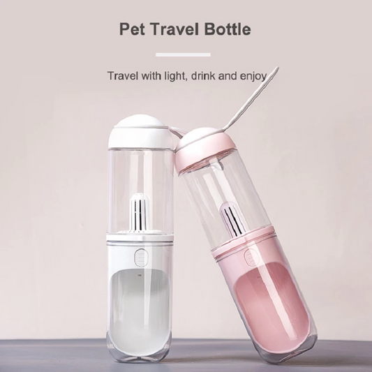 The Vela Hydro-Hike: Portable Filtered Pet Travel Bottle
